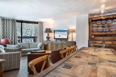 Urlaub in den Bergen 5-Zimmer-Appartment für 8 Personen (110B) - Résidence Domaine du Jardin Alpin - Courchevel - Wohnzimmer