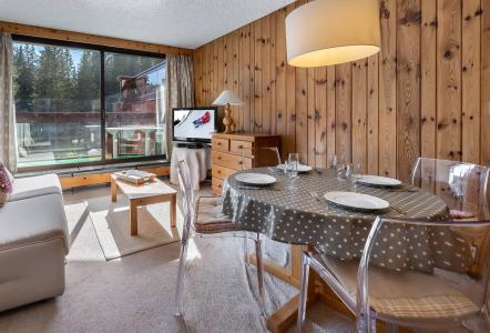 Vakantie in de bergen Appartement 2 kamers 4 personen (101B) - Résidence Domaine du Jardin Alpin - Courchevel - Woonkamer