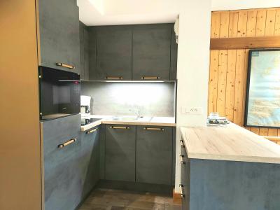 Vakantie in de bergen Appartement 2 kamers 5 personen (831) - Résidence Doronic - La Plagne - Keukenblok