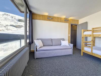 Urlaub in den Bergen 3-Zimmer-Appartment für 6 Personen (201) - Résidence Dorons - Les Menuires - Schlafzimmer