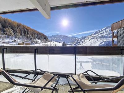 Vacanze in montagna Appartamento 3 stanze per 6 persone (201) - Résidence Dorons - Les Menuires - Balcone