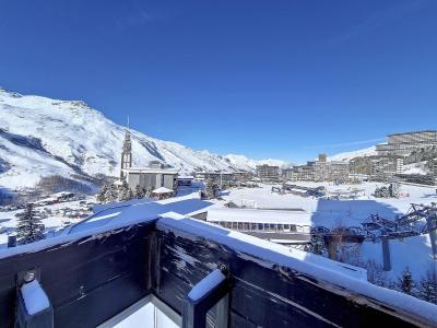 Vakantie in de bergen Appartement 3 kamers 6 personen (201) - Résidence Dorons - Les Menuires - Balkon