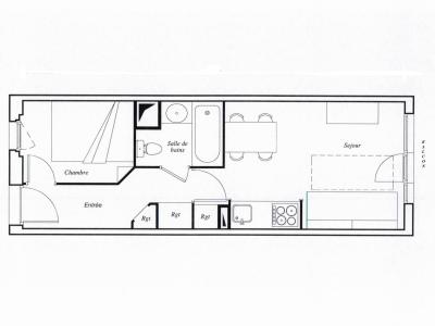 Wakacje w górach Résidence Douchka - Avoriaz - Plan