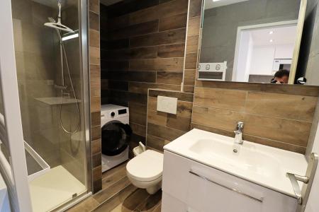 Vacances en montagne Appartement 1 pièces mezzanine 6 personnes - Résidence Drakkars - Les Gets - Salle de douche