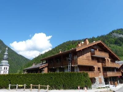 Ski verhuur Résidence du Centre D - La Clusaz - Buiten zomer