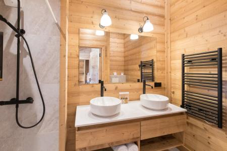 Vacaciones en montaña Apartamento dúplex 5 piezas 8 personas (ECHAPPEE BELLE) - Résidence du Cheval Noir - Saint Martin de Belleville - Cuarto de ducha