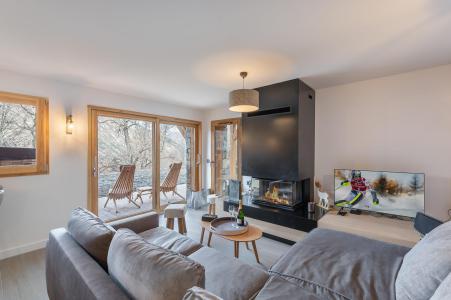 Vakantie in de bergen Appartement 4 kamers 6 personen (LAC BLANC) - Résidence du Cheval Noir - Saint Martin de Belleville - Woonkamer