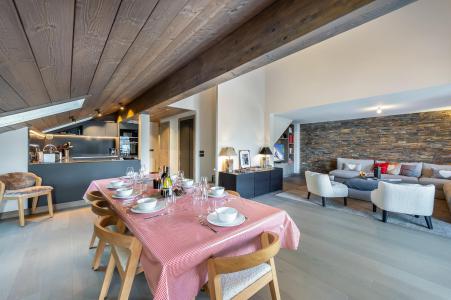 Каникулы в горах Апартаменты дуплекс 4 комнат 9 чел. (401) - Résidence du Parc Alpin - Méribel - Салон