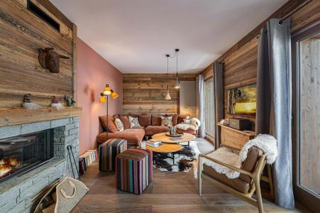 Urlaub in den Bergen 4-Zimmer-Appartment für 6 Personen (203) - Résidence du Parc Alpin - Méribel - Wohnzimmer