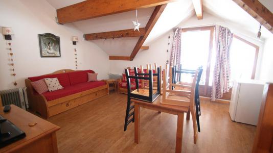 Vakantie in de bergen Appartement duplex 3 kamers 6 personen (A205) - Résidence du Parc aux Etoiles  - Puy-Saint-Vincent - Woonkamer