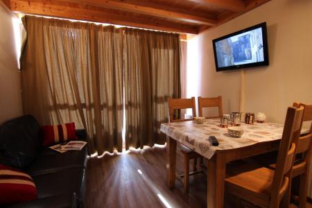 Vakantie in de bergen Appartement duplex 2 kamers 4 personen (566) - Résidence du Silveralp - Val Thorens - Woonkamer