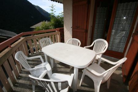 Urlaub in den Bergen 3-Zimmer-Appartment für 6 Personen (3) - Résidence Echo des Montagnes - Châtel - Terrasse