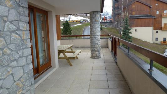 Holiday in mountain resort 3 room apartment 8 people - Résidence Edelweiss - Peisey-Vallandry - Balcony