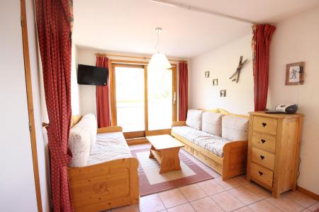 Holiday in mountain resort 3 room apartment 8 people - Résidence Edelweiss - Peisey-Vallandry - Living room