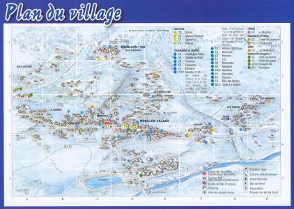 Urlaub in den Bergen Résidence Edelweiss - Morillon - Plan