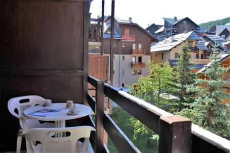 Urlaub in den Bergen Studio Schlafnische 4 Personen (54) - Résidence Edelweiss A - Risoul - Terrasse