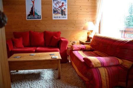Vakantie in de bergen Appartement 2 kamers bergnis 6 personen (27) - Résidence Edelweiss - Pra Loup - Woonkamer