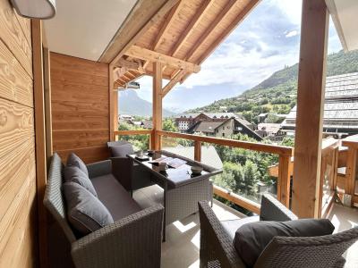 Urlaub in den Bergen 3-Zimmer-Appartment für 6 Personen (B505) - Résidence Eden Parc B - Serre Chevalier - Balkon
