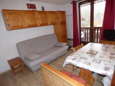 Vakantie in de bergen Studio cabine 3 personen (4) - Résidence Eden Val - Valloire - Woonkamer