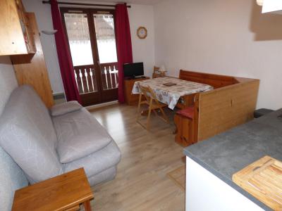 Vakantie in de bergen Studio cabine 3 personen (4) - Résidence Eden Val - Valloire - Woonkamer