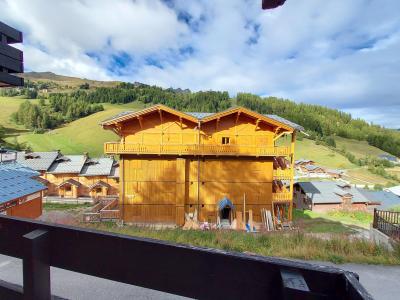 Vacanze in montagna Studio per 4 persone (520) - Résidence Ellebore - La Plagne - Terrazza