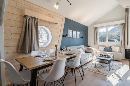 Holiday in mountain resort 3 room duplex apartment cabin 6 people (692-602) - Résidence Epicea - Avoriaz - Living room