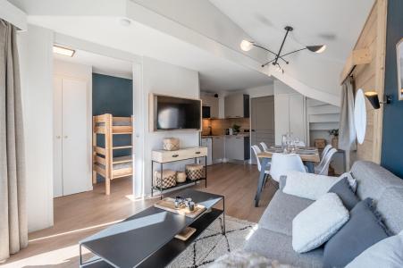 Holiday in mountain resort 3 room duplex apartment cabin 6 people (692-602) - Résidence Epicea - Avoriaz - Living room