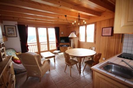 Vacances en montagne Appartement 4 pièces mezzanine 6 personnes (05) - Résidence Epilobe - Les Saisies - Séjour