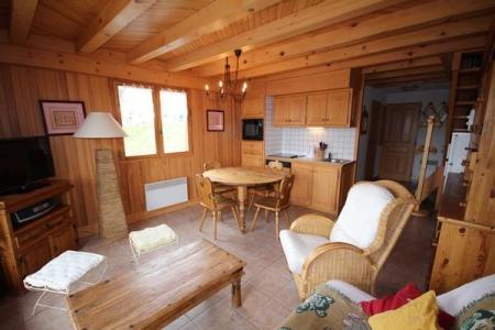 Vacances en montagne Appartement 4 pièces mezzanine 6 personnes (05) - Résidence Epilobe - Les Saisies - Séjour