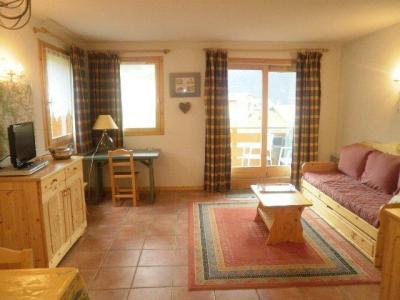 Holiday in mountain resort 3 room apartment cabin 6 people (3304) - Résidence Epilobes - Peisey-Vallandry - Living room
