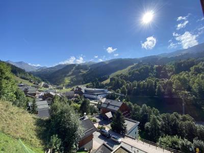 Urlaub in den Bergen Wohnung 3 Mezzanine Zimmer 6 Leute (38) - Résidence Ermitage - Méribel - Draußen im Sommer