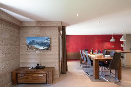 Holiday in mountain resort 4 room apartment 8 people - Résidence Espace Montagne - Chamonix - Living room