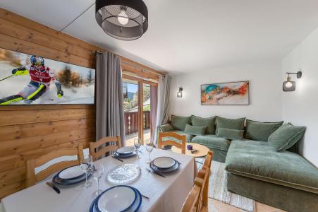 Urlaub in den Bergen 3-Zimmer-Appartment für 4 Personen (1) - Résidence Fermes de Méribel - Datura - Méribel - Wohnzimmer