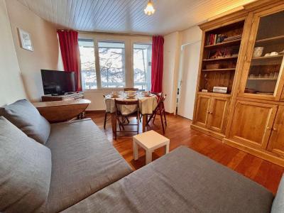 Vakantie in de bergen Appartement 2 kamers bergnis 6 personen (604) - Résidence Fibières - Vars - Woonkamer