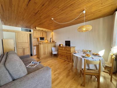 Vakantie in de bergen Studio bergnis 4 personen (702) - Résidence Fibières - Vars - Woonkamer