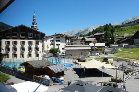 Vacanze in montagna Appartamento su due piani 4 stanze per 4 persone (2) - Résidence Flomatines - La Clusaz - Esteriore estate