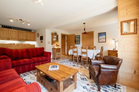 Holiday in mountain resort 4 room apartment 6 people (D1) - Résidence Florentins D - La Clusaz - Living room