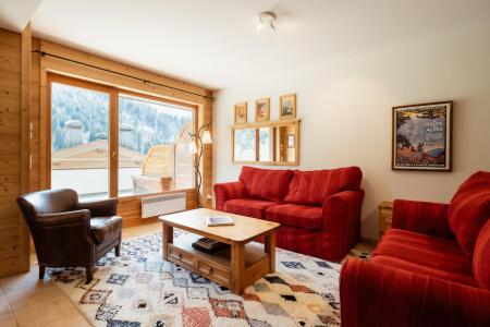 Holiday in mountain resort 4 room apartment 6 people (D1) - Résidence Florentins D - La Clusaz - Living room