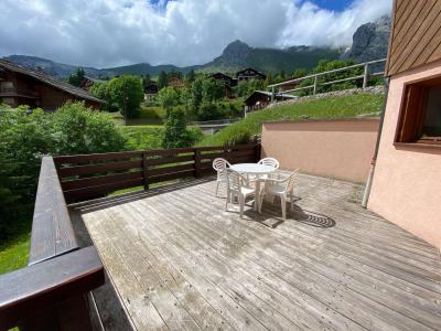 Rent in ski resort 3 room apartment 6 people (001) - Résidence Florimontagnes A - Le Grand Bornand - Summer outside