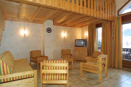 Vacaciones en montaña Apartamento 4 piezas mezzanine para 8 personas (67) - Résidence Forge - Les Gets - Estancia