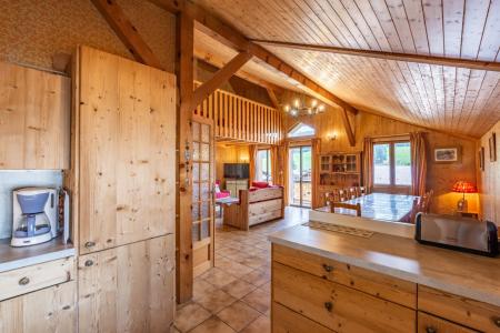 Vacances en montagne Appartement 4 pièces mezzanine 8 personnes (32) - Résidence Forge - Les Gets - Séjour