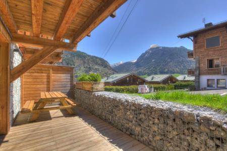 Skiverleih 2-Zimmer-Holzhütte für 6 Personen (002) - Résidence Frênes Hauts - Morzine - Draußen im Sommer