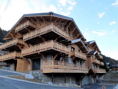 Location au ski Appartement 2 pièces cabine 6 personnes (002) - Résidence Frênes Hauts - Morzine - Extérieur été