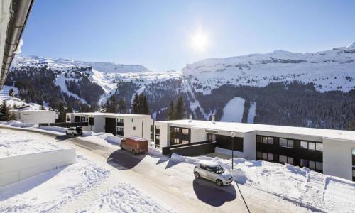 Ski verhuur Appartement 2 kamers 6 personen (Confort 41m²-2) - Résidence Gémeaux - MH - Flaine - Buiten zomer