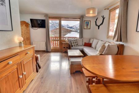 Vacances en montagne Appartement 3 pièces 7 personnes (018) - Résidence Gentianes - Méribel-Mottaret - Séjour