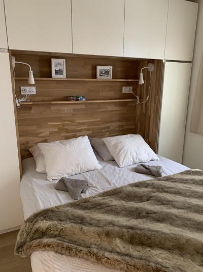 Holiday in mountain resort 2 room apartment cabin 4 people - Résidence Golf - Les Gets - Bedroom