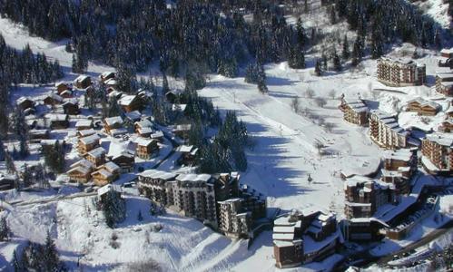 Vakantie in de bergen Appartement 2 kamers 5 personen (303) - Résidence Grand Bois - La Tania - Kaart