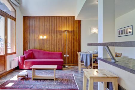 Vakantie in de bergen Appartement 3 kamers 6 personen (403) - Résidence Grand Bois - La Tania - Woonkamer