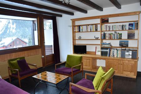 Vakantie in de bergen Appartement 3 kamers 6 personen (E3BIS) - Résidence Grand Marchet - Pralognan-la-Vanoise - Woonkamer