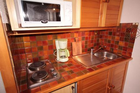 Vacances en montagne Studio coin montagne 5 personnes (1112) - Résidence Grand Mont 1 - Les Saisies - Kitchenette